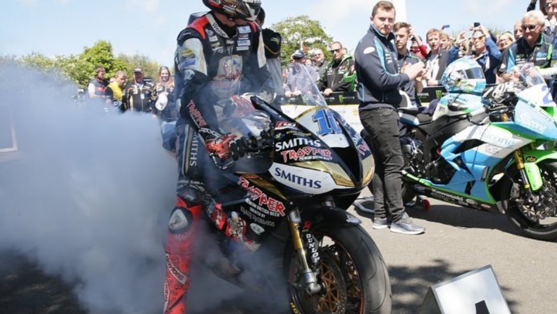 Peter Hickman Isle of Man TT.